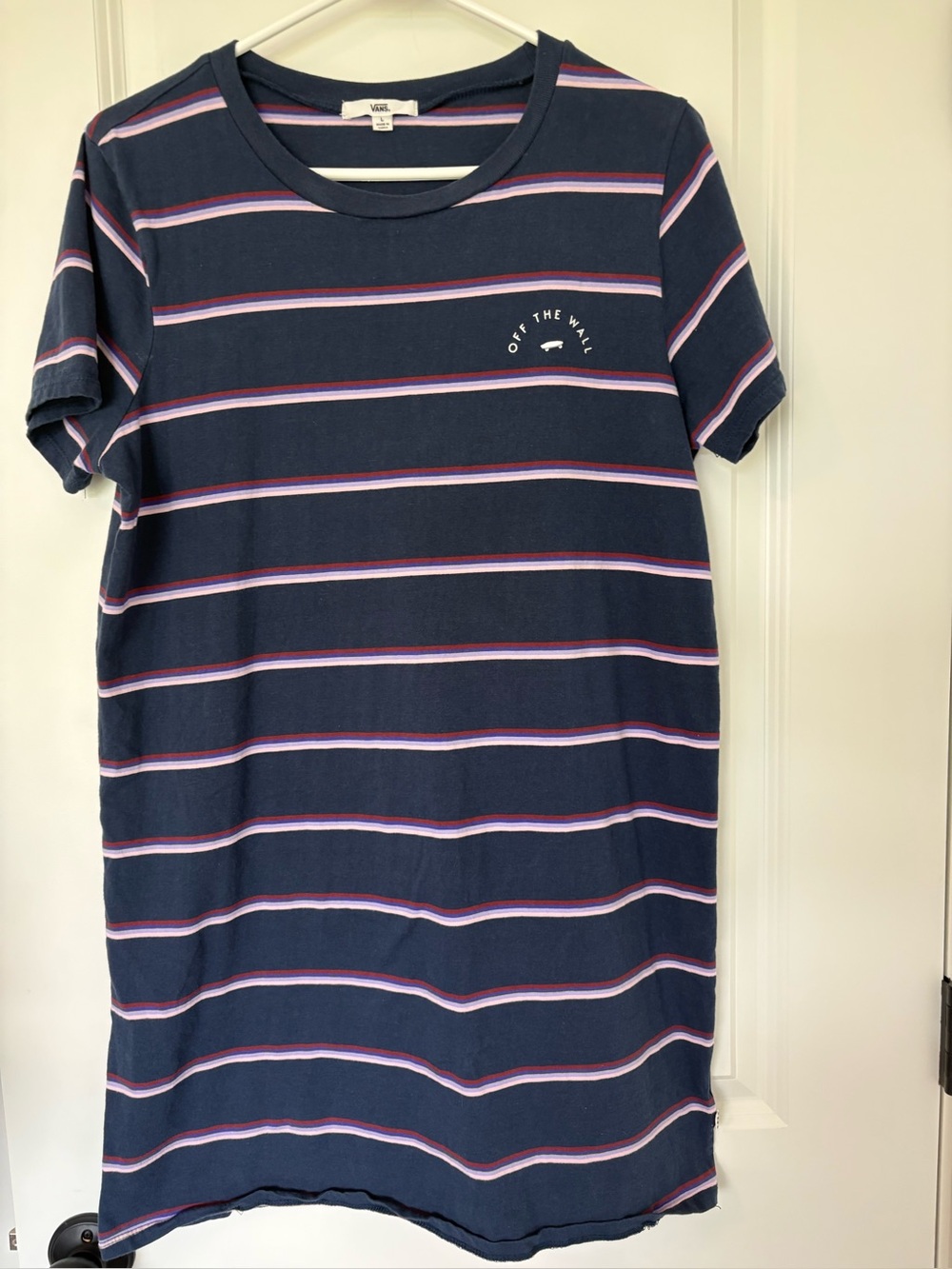 Vans Stripe T-shirt Dress - Large